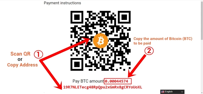 How to pay using Bitcoin