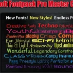 Buy Sell Summitsoft FontPack Pro Master Collection Cheap Price Complete Series