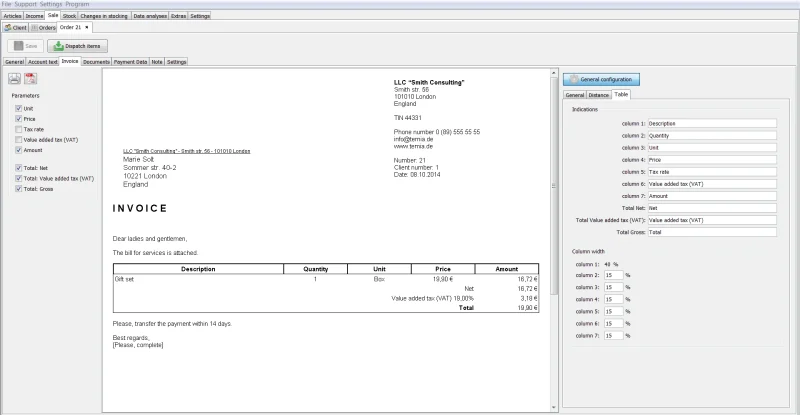 Buy Sell Temia Stock Accounting for Store and Warehouse Cheap Price Complete Series (1)