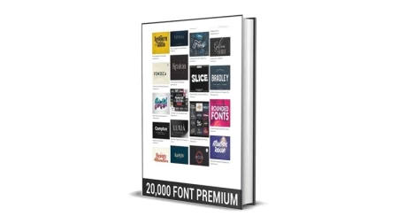 Buy Sell 20000 Premium Fonts Bundle Cheap Price Complete Series