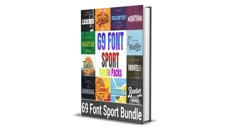 Buy Sell 69 Font Sport Bundle Cheap Price Complete Series