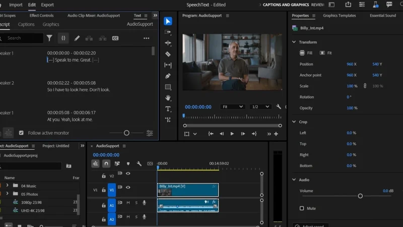 Buy Sell Adobe Speech to Text for Premiere Pro Cheap Price Complete Series