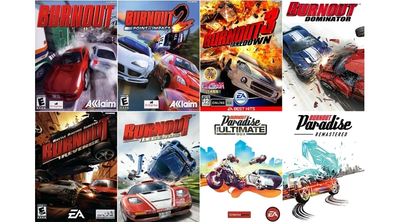 Buy Sell Burnout Games Cheap Price Complete Series