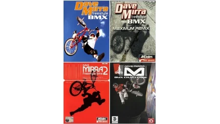 Buy Sell Dave Mirra Freestyle BMX Games Cheap Price Complete Series