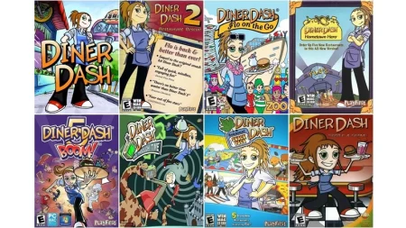 Buy Sell Diner Dash Games Cheap Price Complete Series