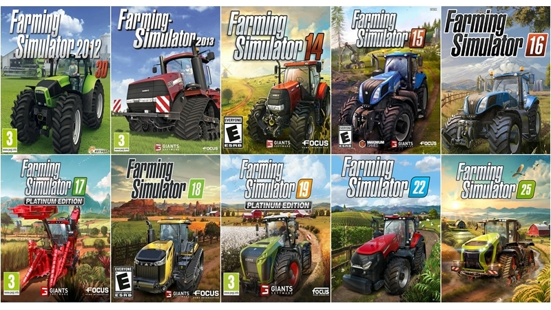 Buy Sell Farming Simulator Games Cheap Price Complete Series