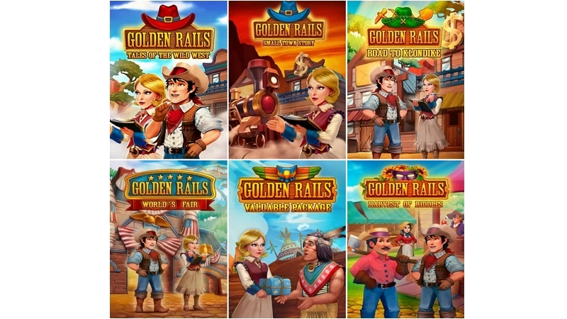 Buy Sell Golden Rails Games Cheap Price Complete Series