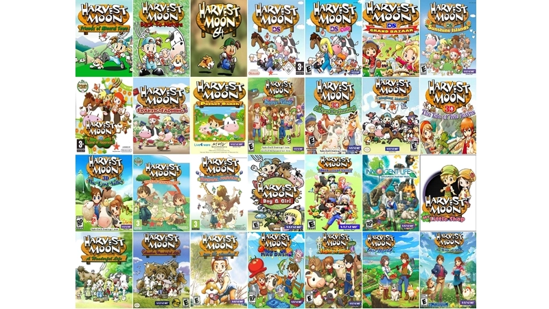 Buy Sell Harvest Moon Games Cheap Price Complete Series