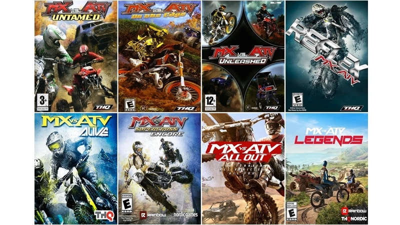 Buy Sell MX vs ATV Games Cheap Price Complete Series