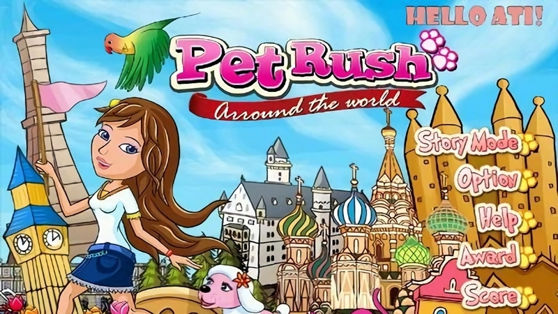 Buy Sell Pet Rush Arround the World Games Cheap Price Complete Series