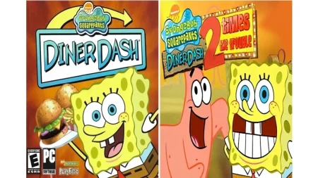 Buy Sell Spongebob SquarePants Diner Dash Games Cheap Price Complete Series