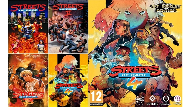 Buy Sell Streets Of Rage Games Cheap Price Complete Series