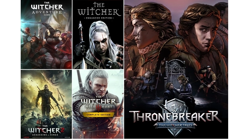 Buy Sell The Witcher Games Cheap Price Complete Series